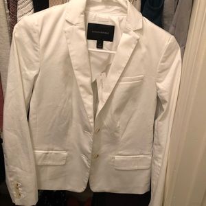 Banana Republic white blazer jacket
